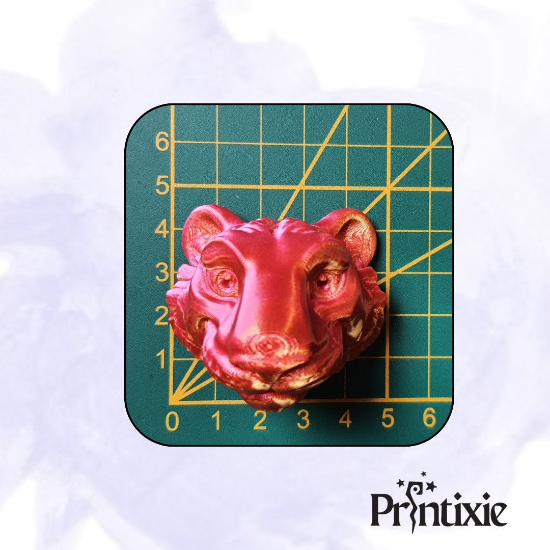 Tiger Magnet - 3D Printed