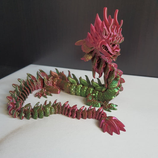 Imperial Dragon – Articulated 3D-Printed Toy & Collector’s Item & Desk Decor