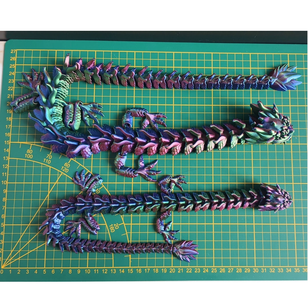 Imperial Dragon – Articulated 3D-Printed Toy & Collector’s Item & Desk Decor