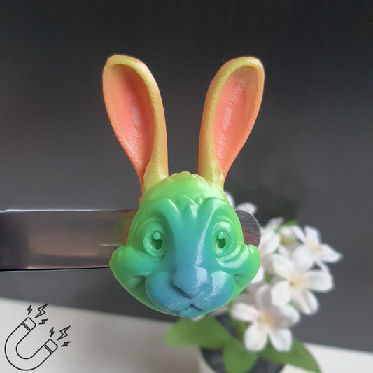 Bunny Magnet – 3D Printed Fridge & Board Decoration