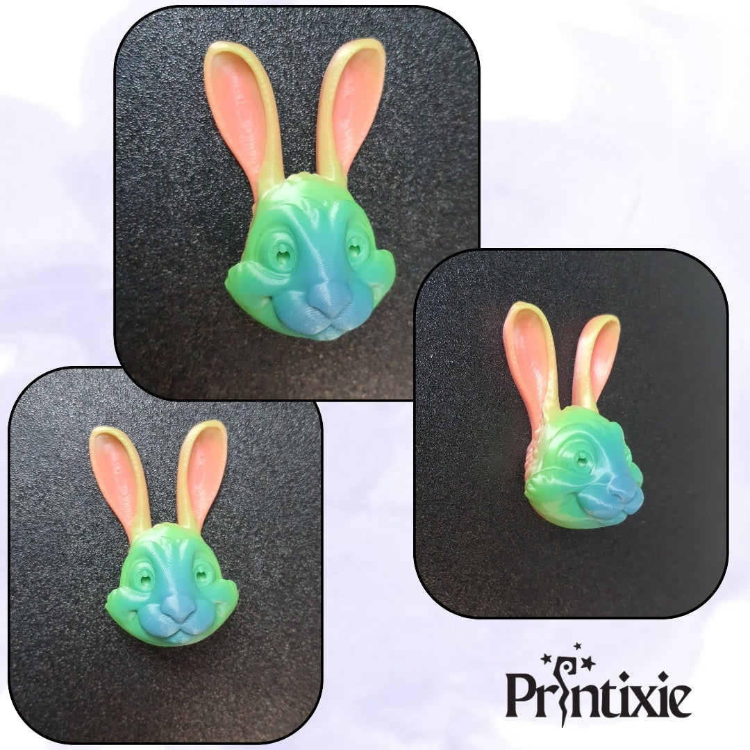 Bunny Magnet - 3D Printed