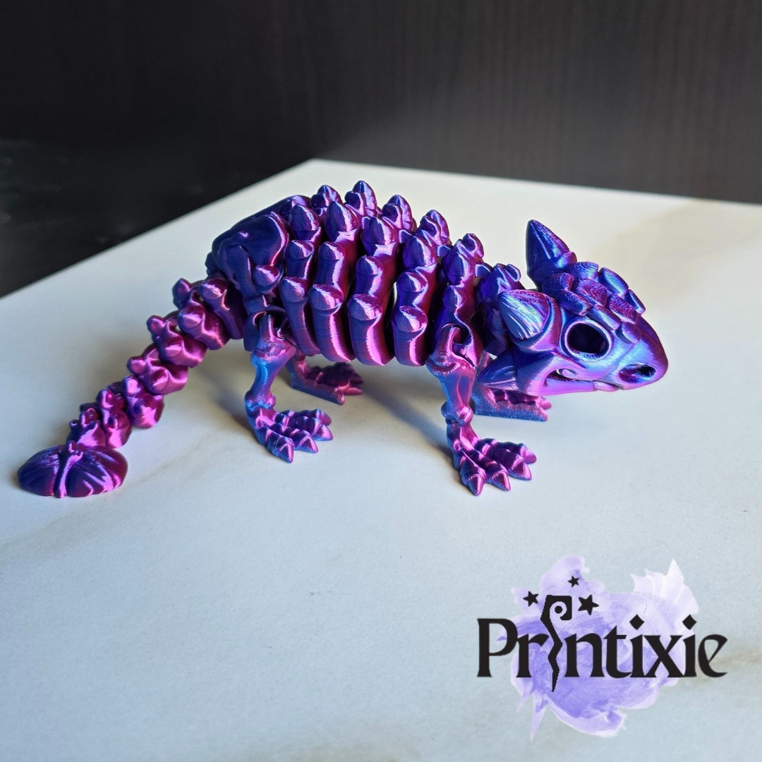 Ankylosaurus – Flexible 3D-Printed Dinosaur Toy & Collector’s Item & Decor