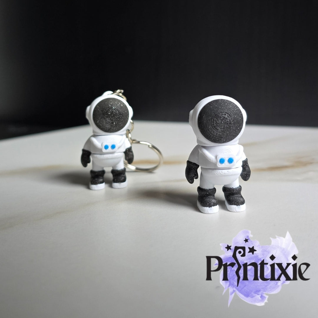 Tiny Astronaut 3D Printed - Made by Printixie