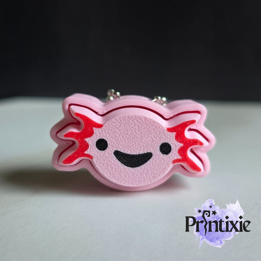 Axolotl Clicker Keychain - Printixie