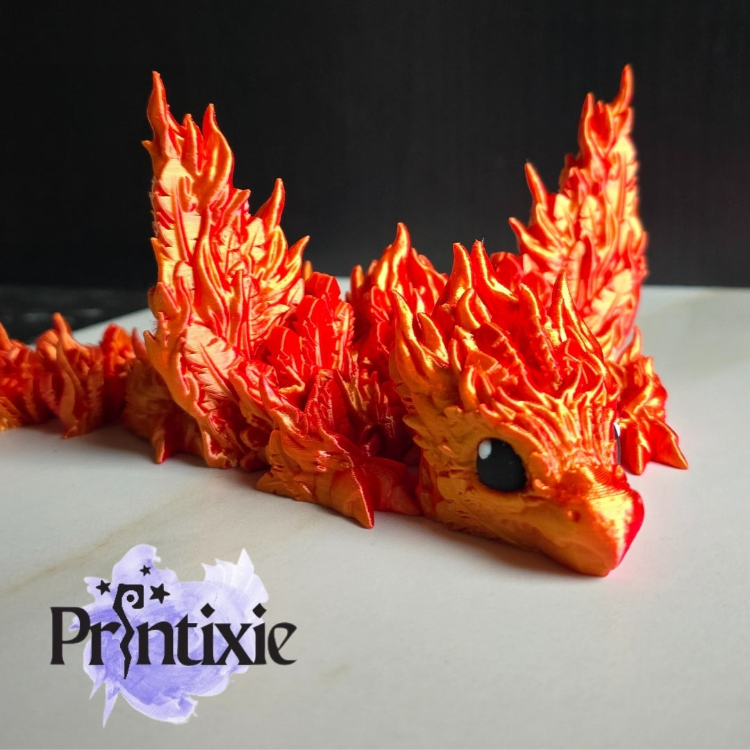 Flame Dragon - Printixie