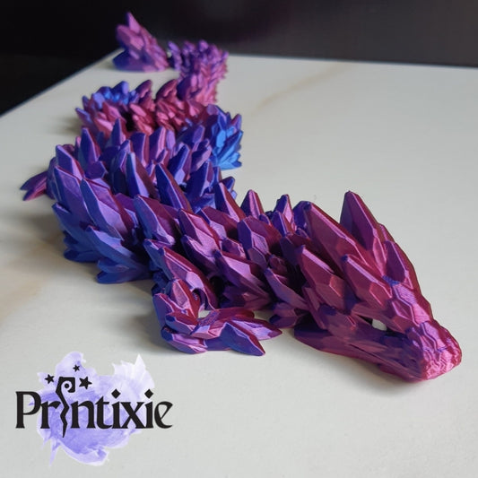 Gemstone Dragon color number 1 printed by Printixie