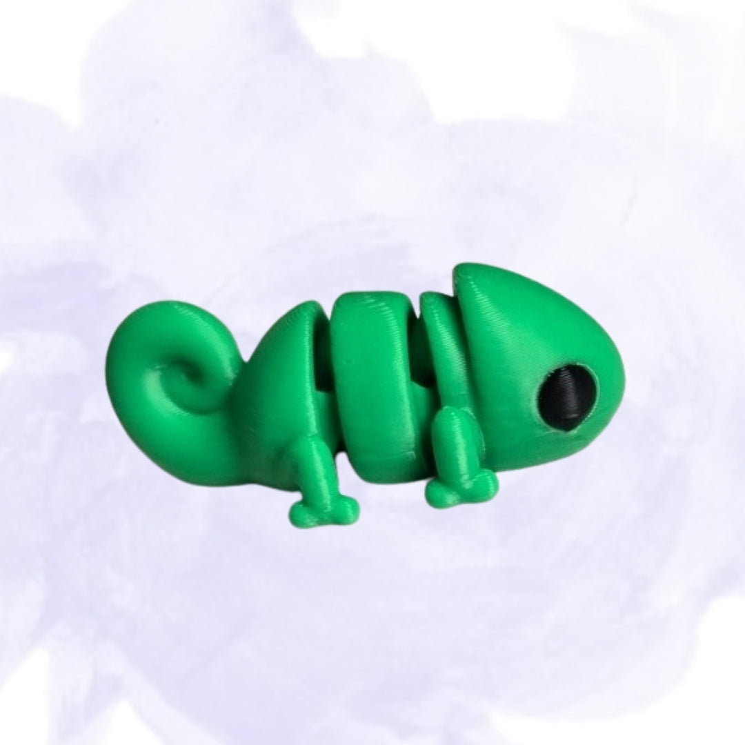 Green Chameleon minixie