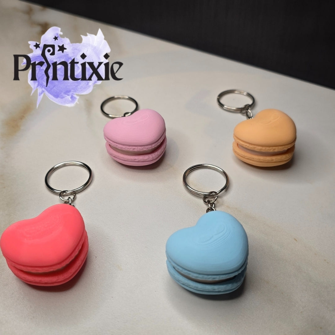 Heart Macaron Clickers by Printixie