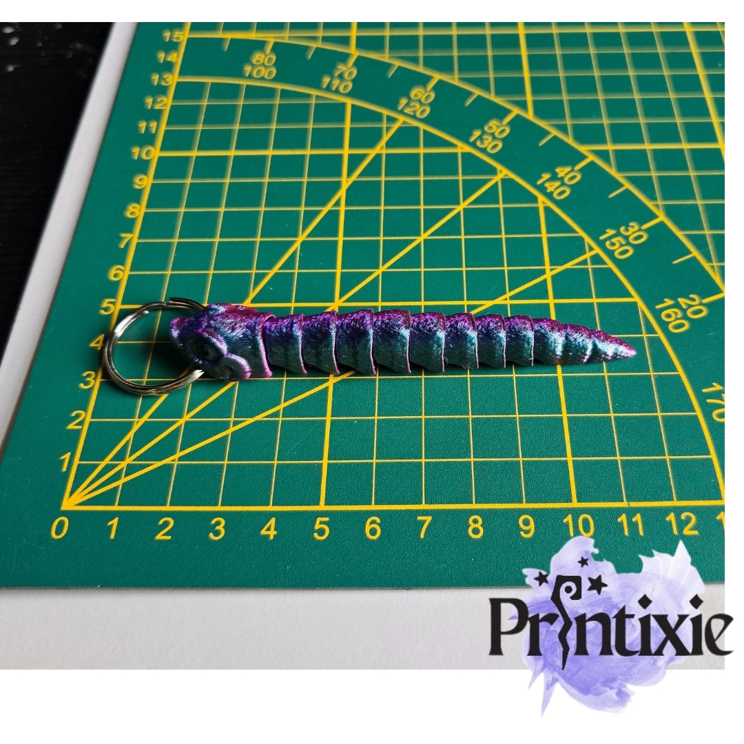 Hognose Snake Keychain Size