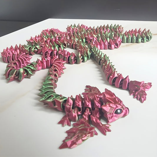 Longtail Dragon - Articulated 3D-Printed Toy & Collector’s Item & Desk Decor