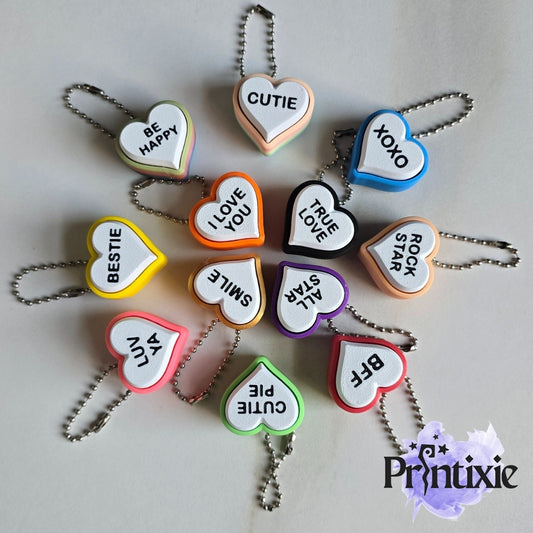 Love Clicker Keychains by Printixie