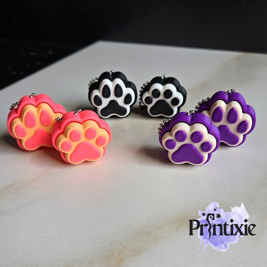 Paw Clicker Keychain