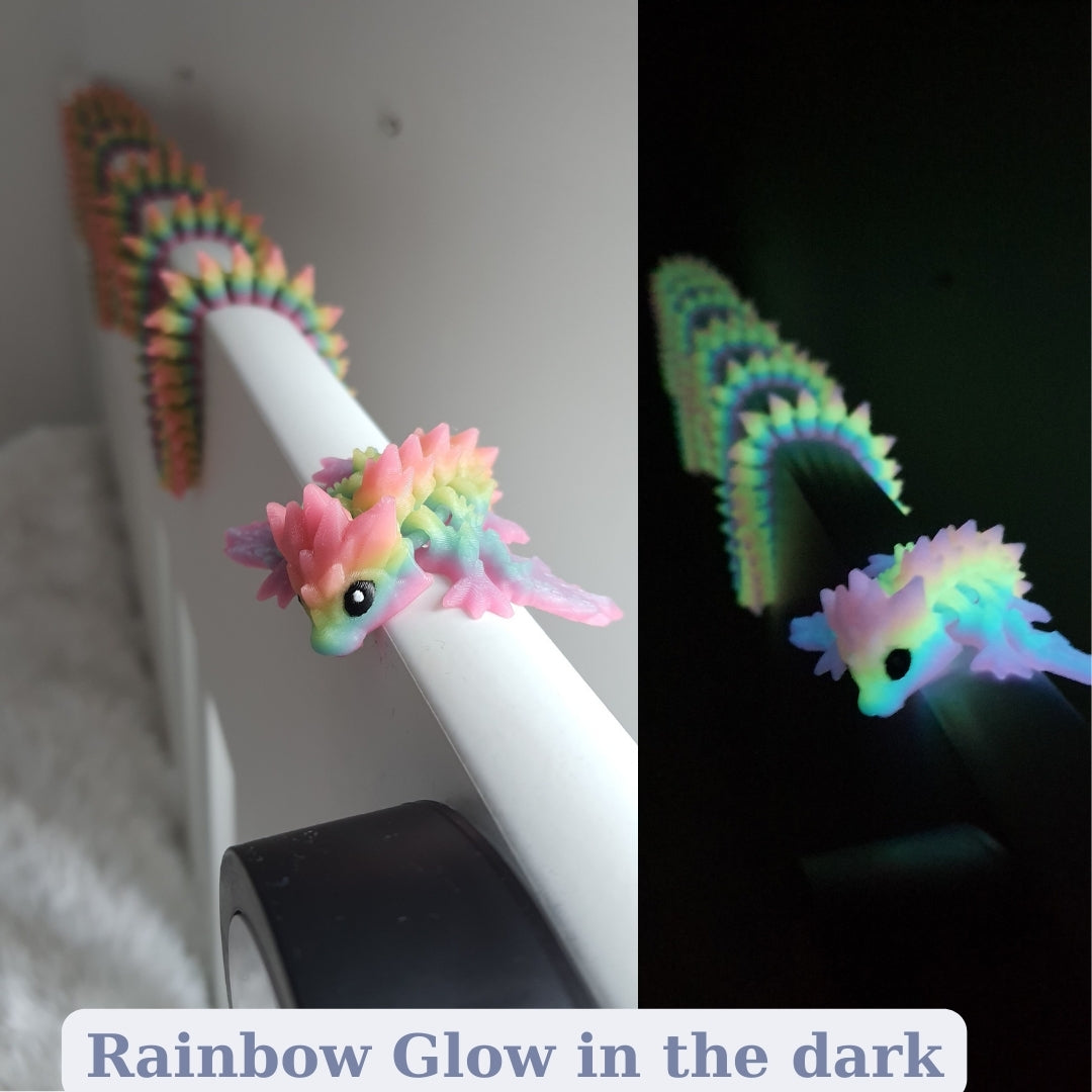 Longtail Dragon - Articulated 3D-Printed Toy & Collector’s Item & Desk Decor