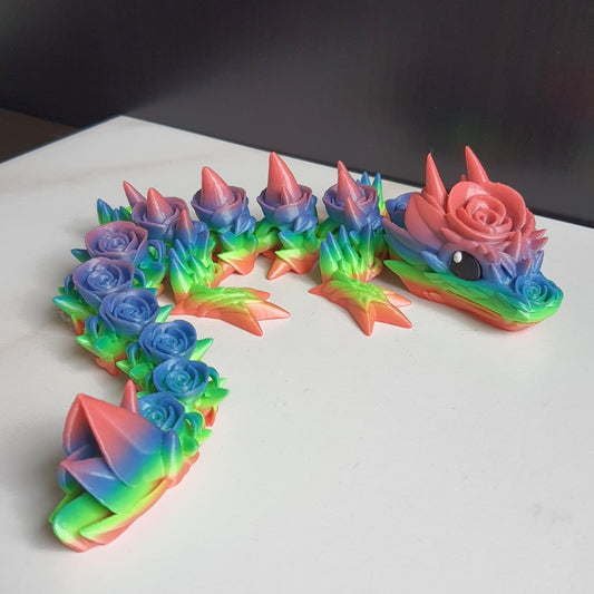 3d printed Rose Dragon