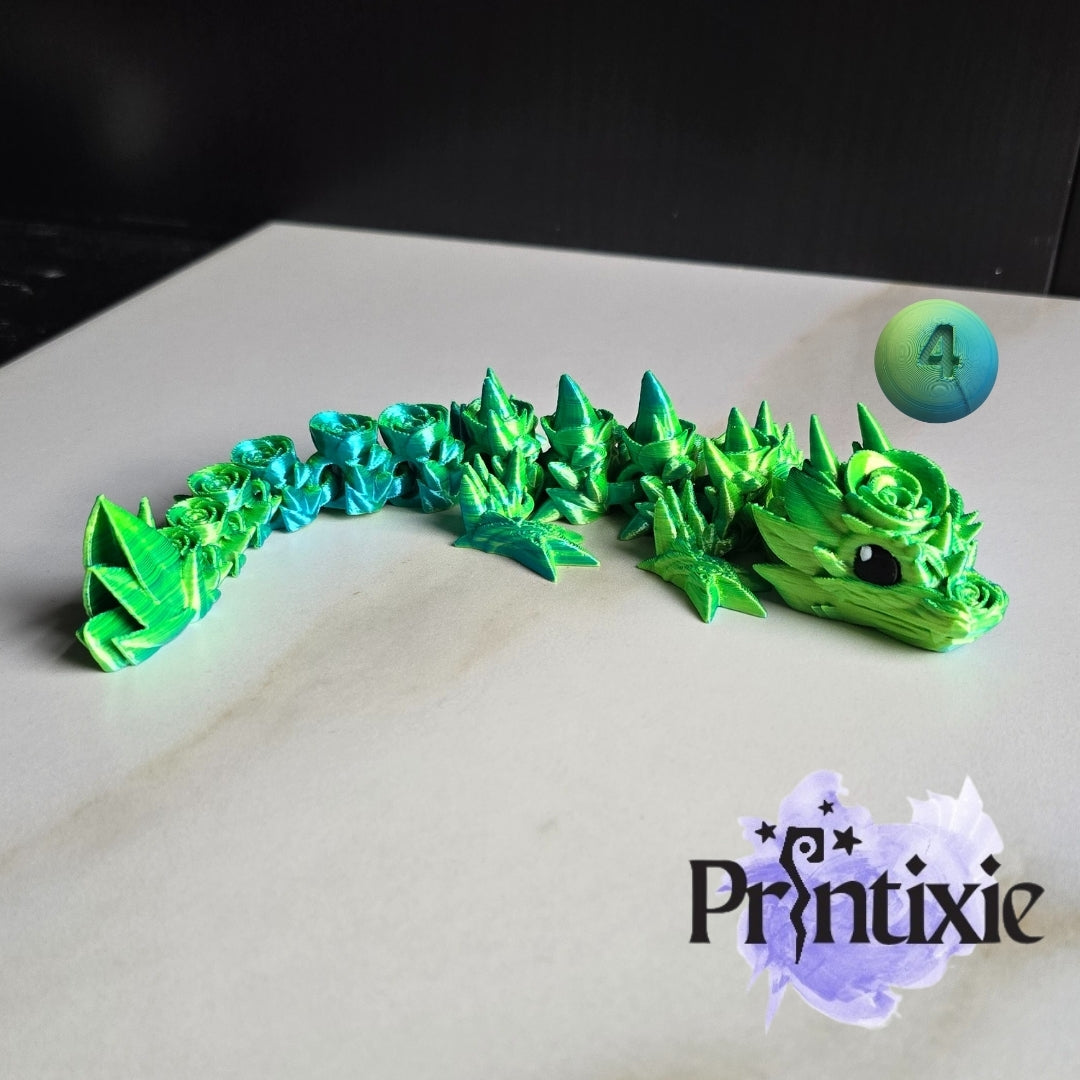 Rose Dragon Yellow Green