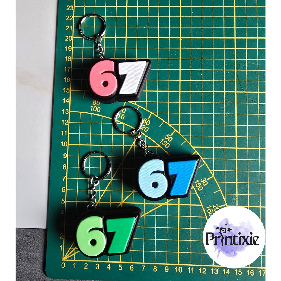 Six Seven clicker by Printixie-Size