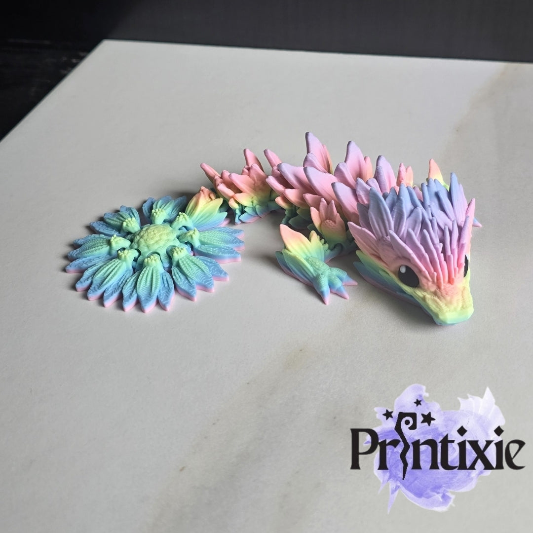 Sunflower Dragon - Printixie