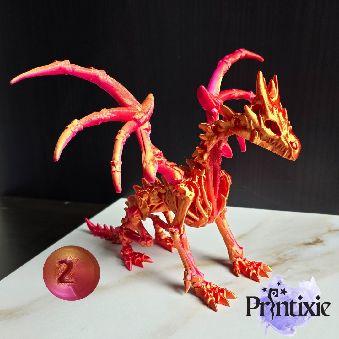 Wraith Dragon - 3d printed