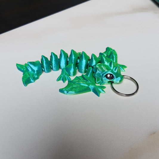 Wyvern Keychain by Printixie