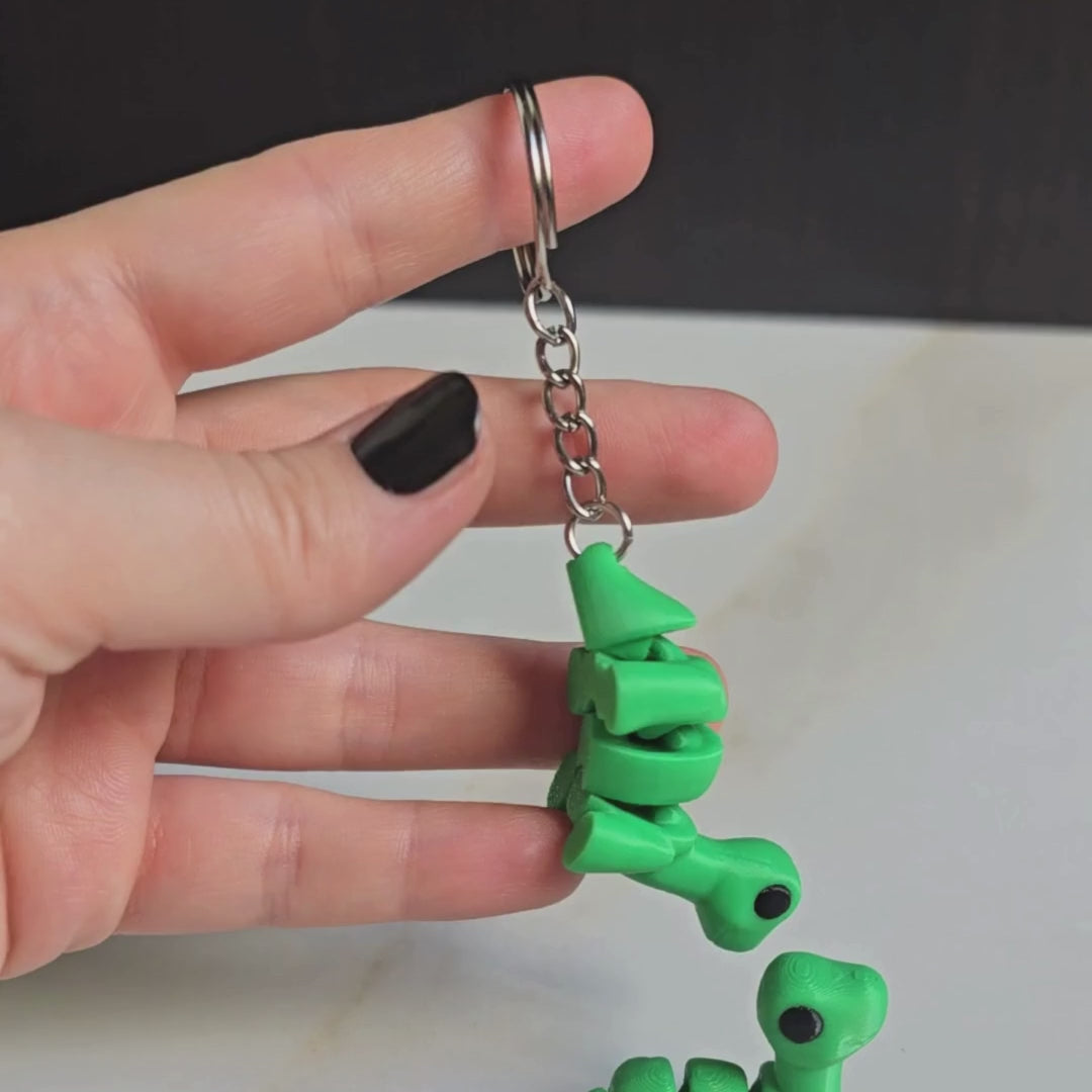 Brontosaurus Minixie Keychain