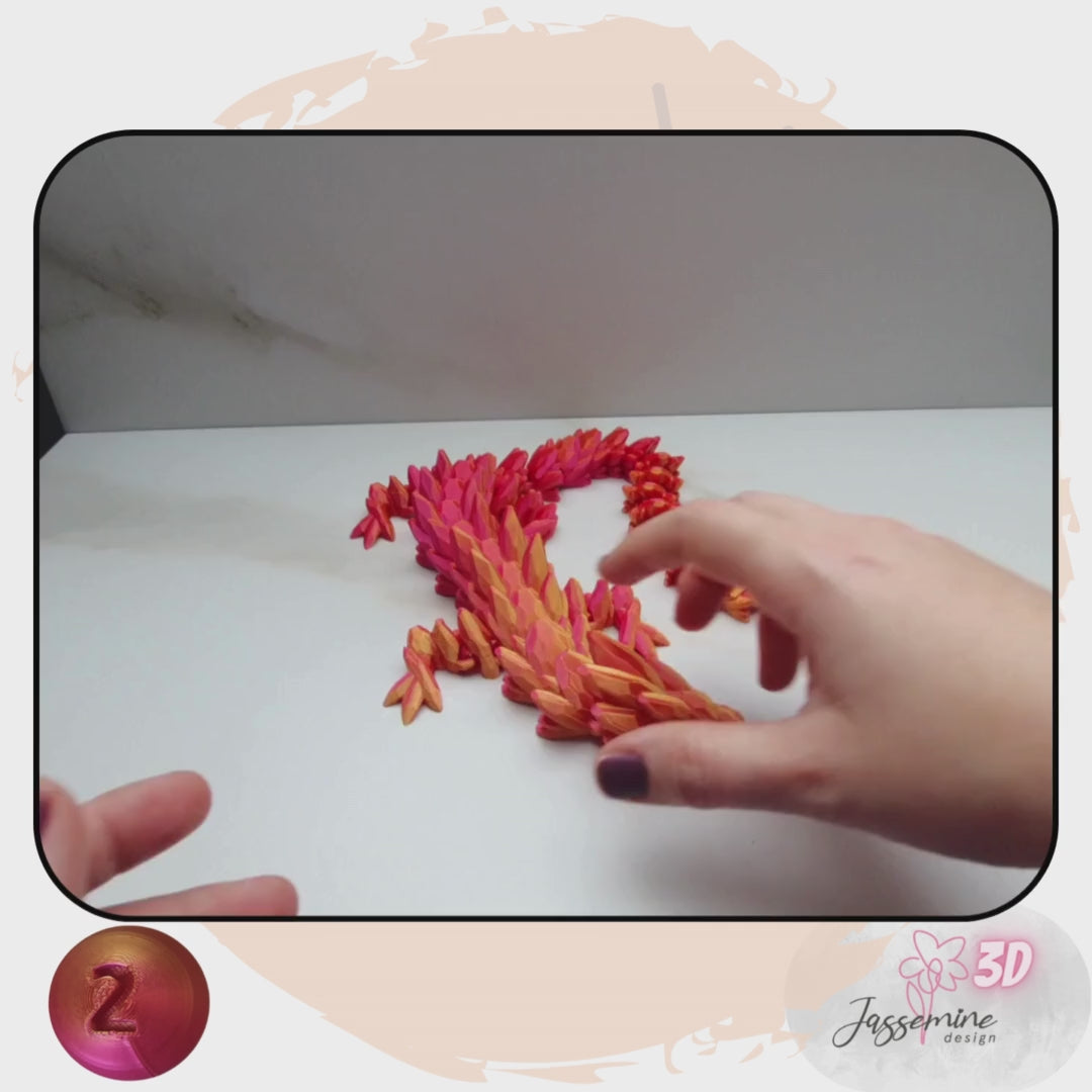 Gemstone Dragon by Printixie