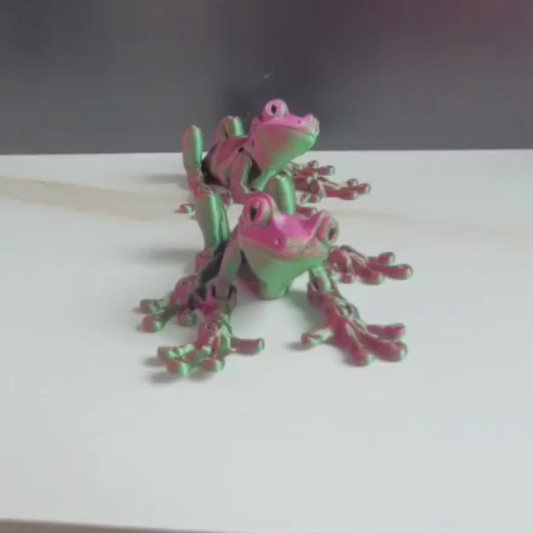 3D Printed Frog by Printixie