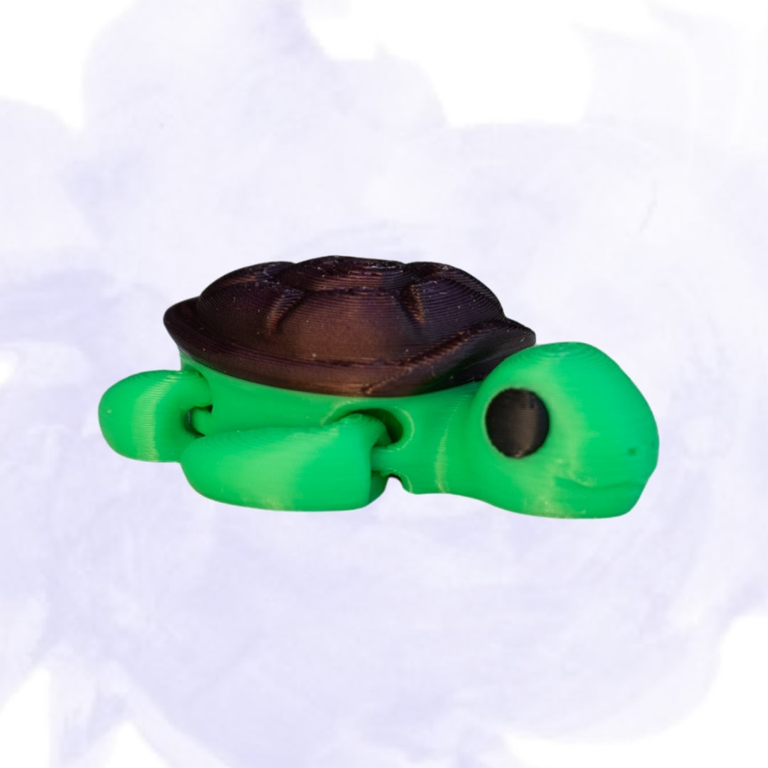 Chameleon Minixie™ – Figuurtje & Sleutelhanger (naamlabel mogelijk)