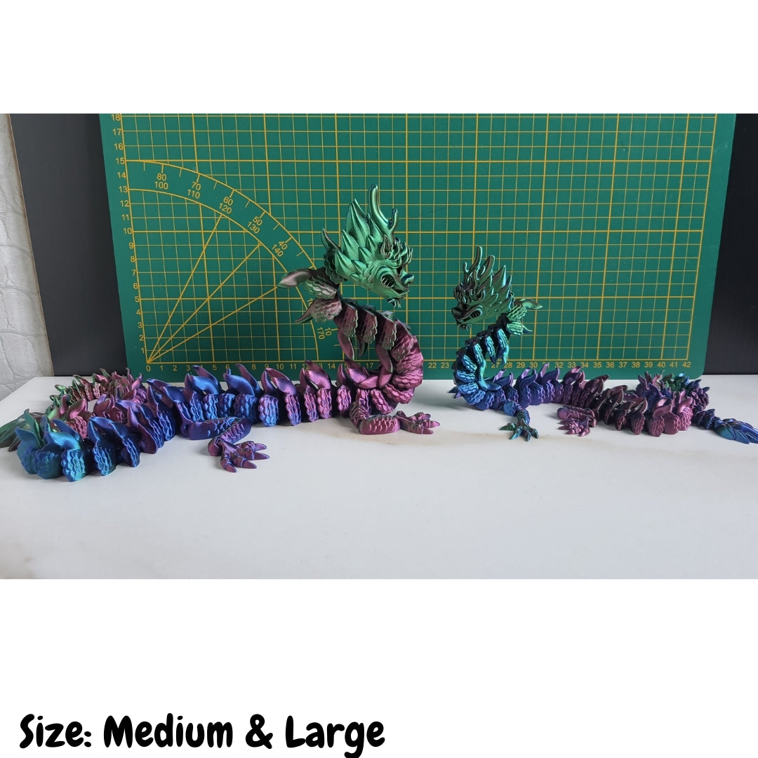 Imperial Dragon – Articulated 3D-Printed Toy & Collector’s Item & Desk Decor