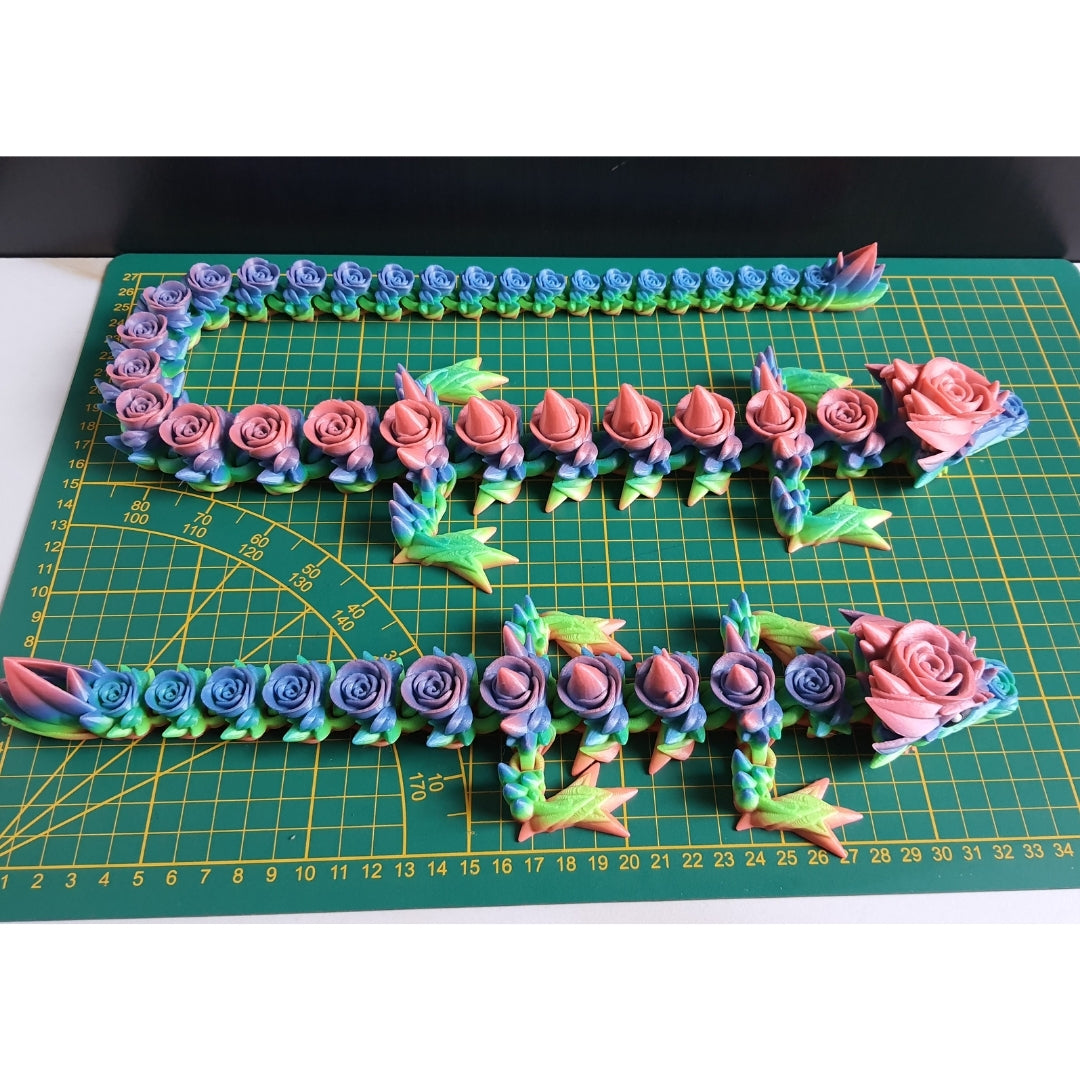 Rose Dragon - 3D Printed