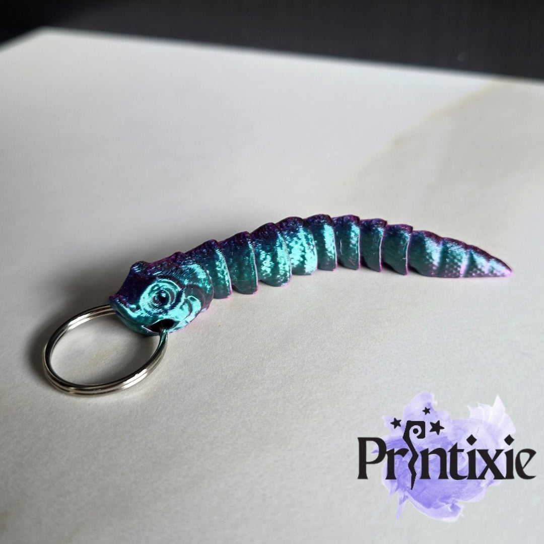 Hognose Snake Keychain - 3D Printed