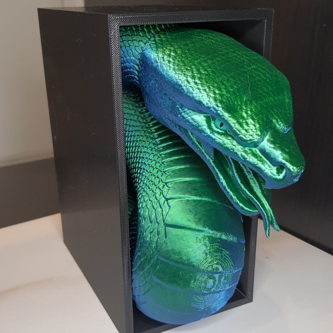 Snake Book Nook - 3D Printed