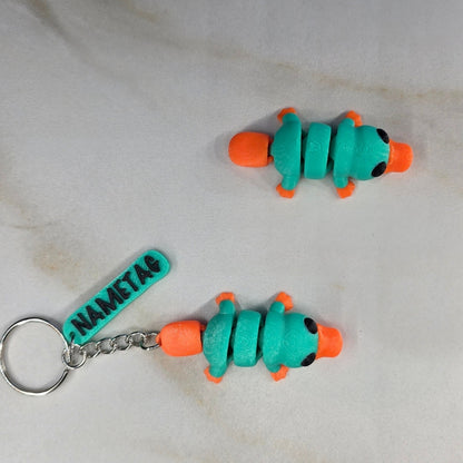 Tiny Platypus & Keychain