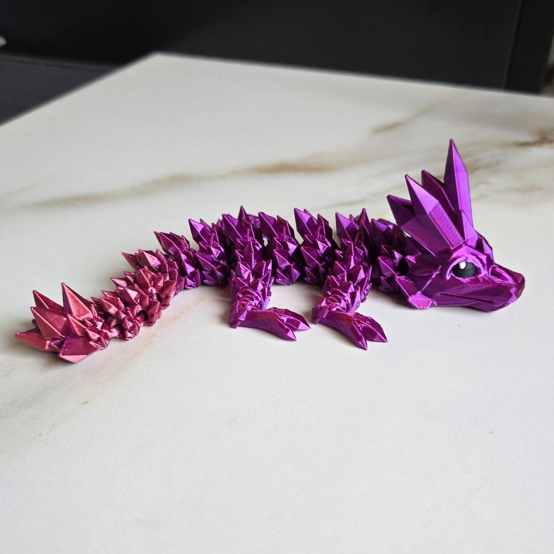 Baby Crystal Dragon - 3D Printed