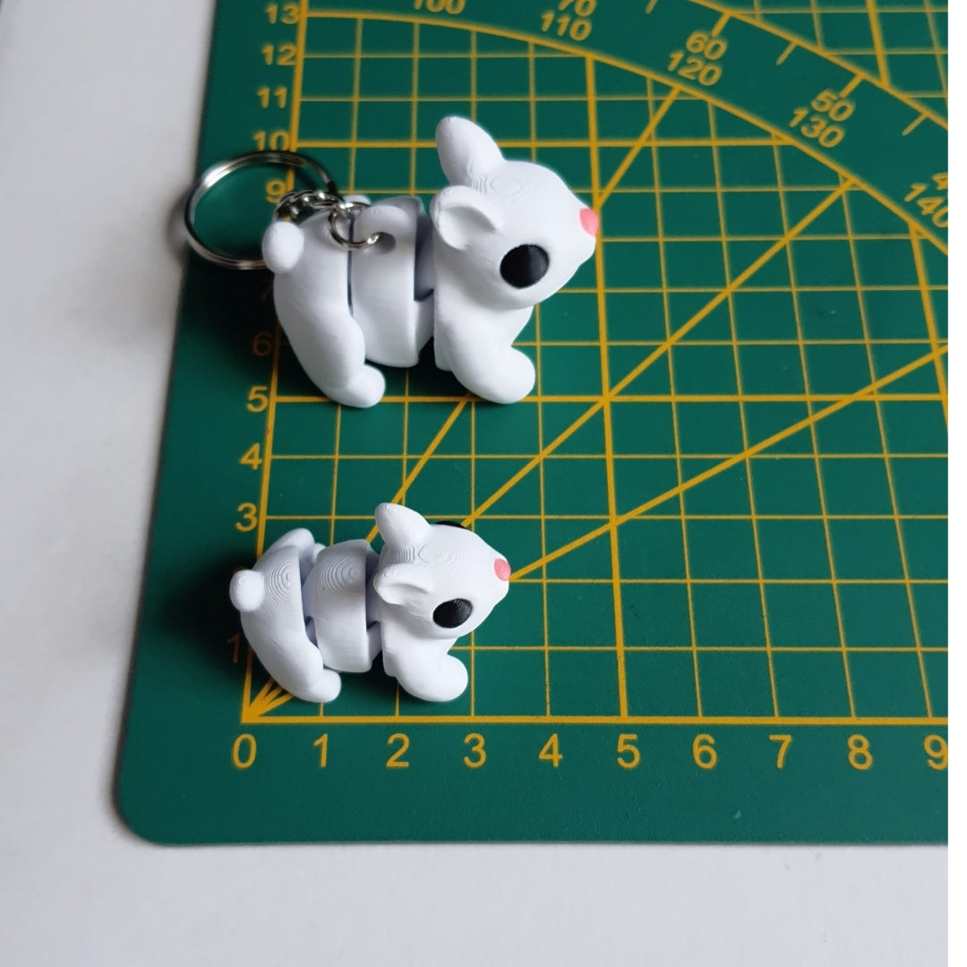 Tiny Bunny & Keychain