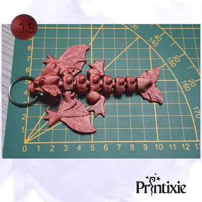 Wyvern Keychain - 3D Printed