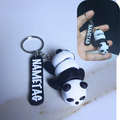 Tiny Panda & Keychain