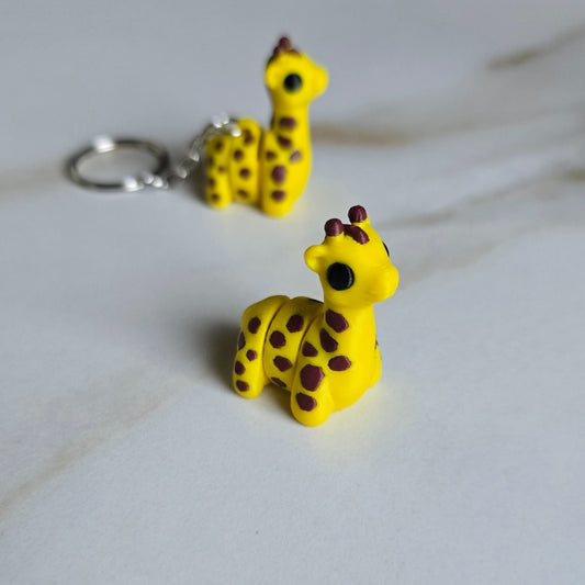 Tiny Giraffe & Keychain