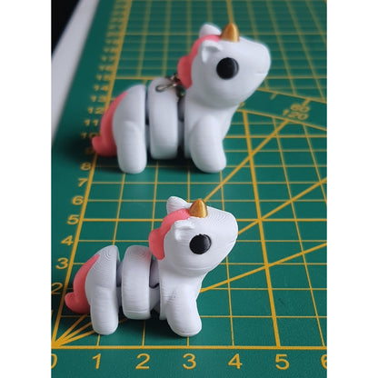 Tiny Unicorn & Keychain