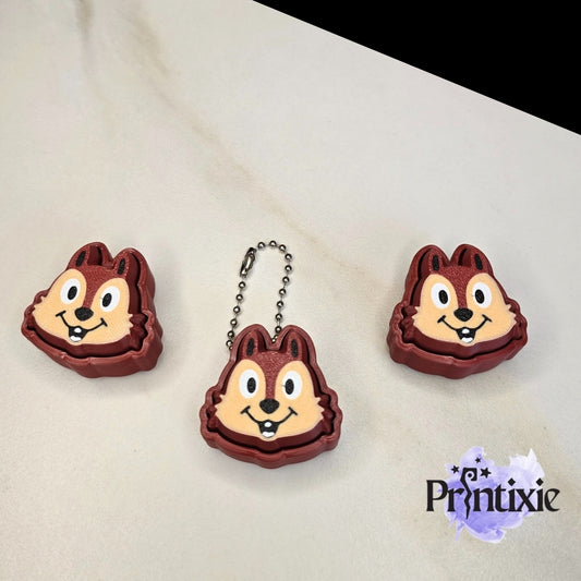 Chipmunk Clicker Keychain – Fun, Addictive, and Stress-Relieving Toy