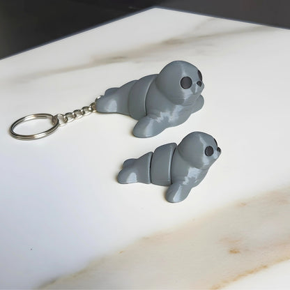 Tiny Seal & Keychain