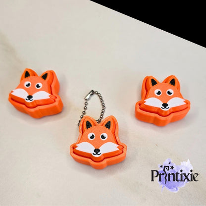 Fox Clicker Keychain – Fun, Addictive, and Stress-Relieving Toy