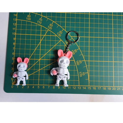 Easter Skeleton & Keychain