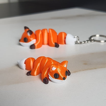 Tiny Fox & Keychain