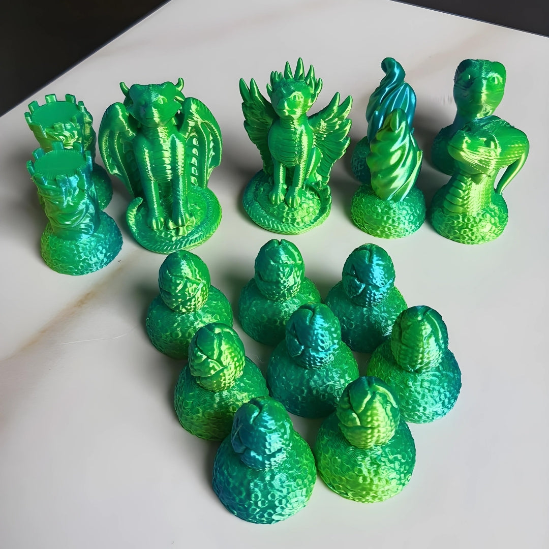 Dragon Chess Set - 3D Printed