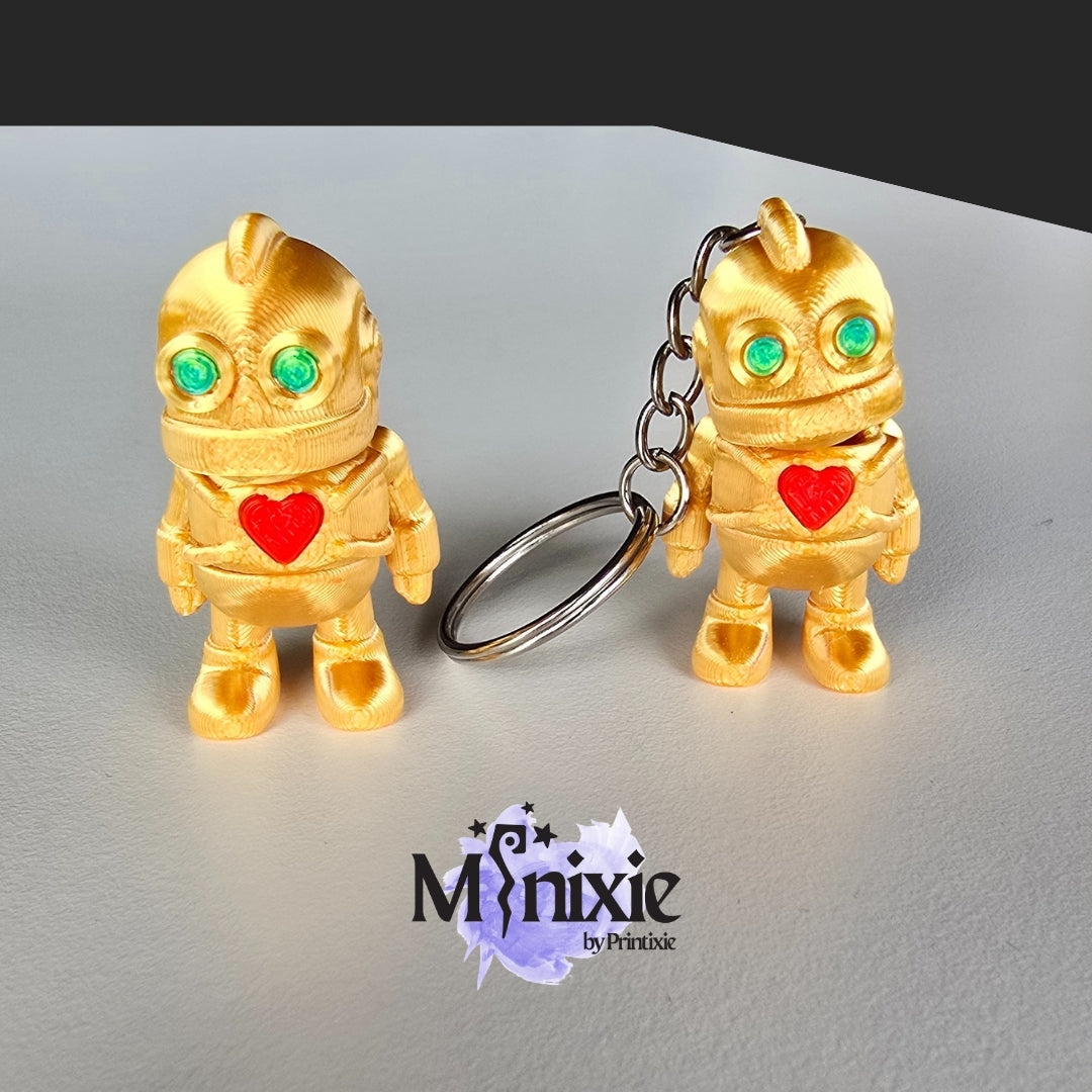 Lovebot Minixie® – Articulated Figure & Keychain