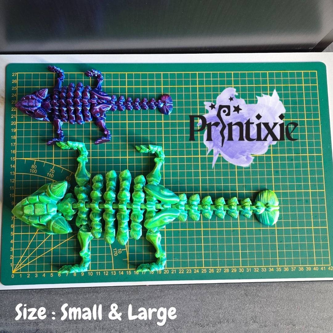 3d Printed Ankylosaurus- Sizes- by Printixie