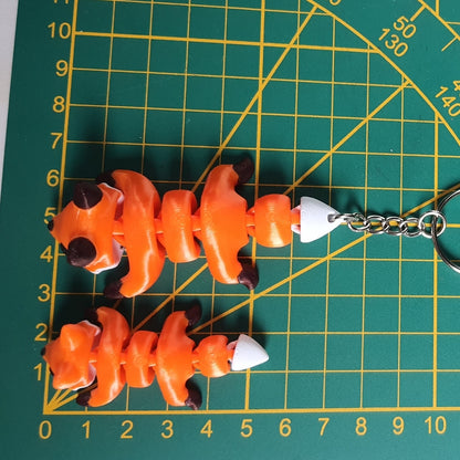 Tiny Fox & Keychain