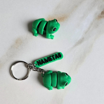 Tiny Frog & Keychain