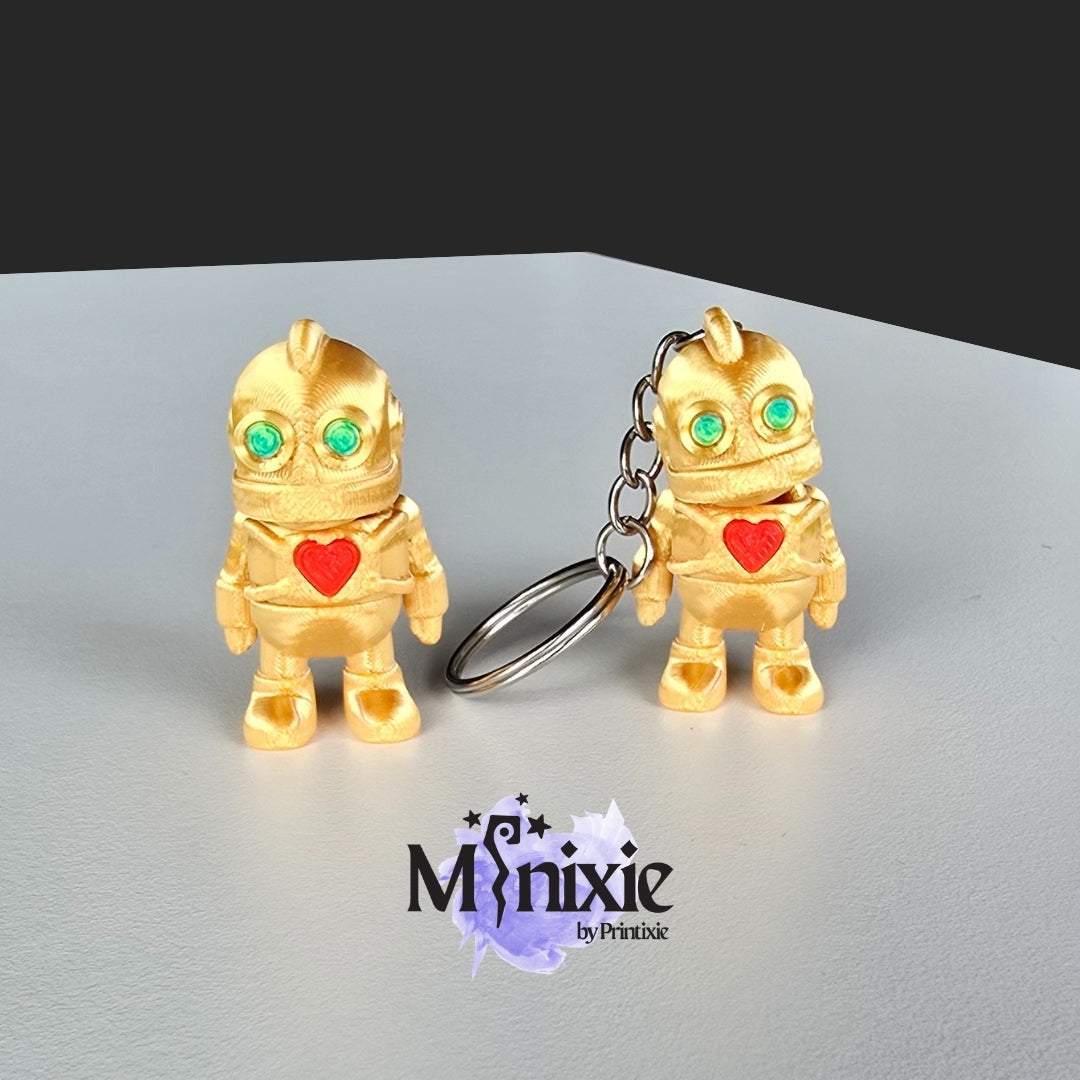 Lovebot Minixie® – Articulated Figure & Keychain