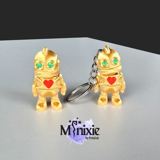 Lovebot Minixie® – Articulated Figure & Keychain